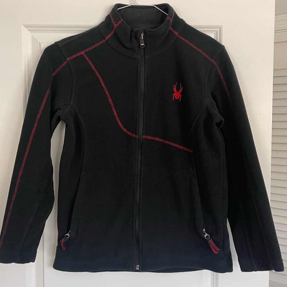 Spyder Full Zip Fleece Jacket - Kids Size Large